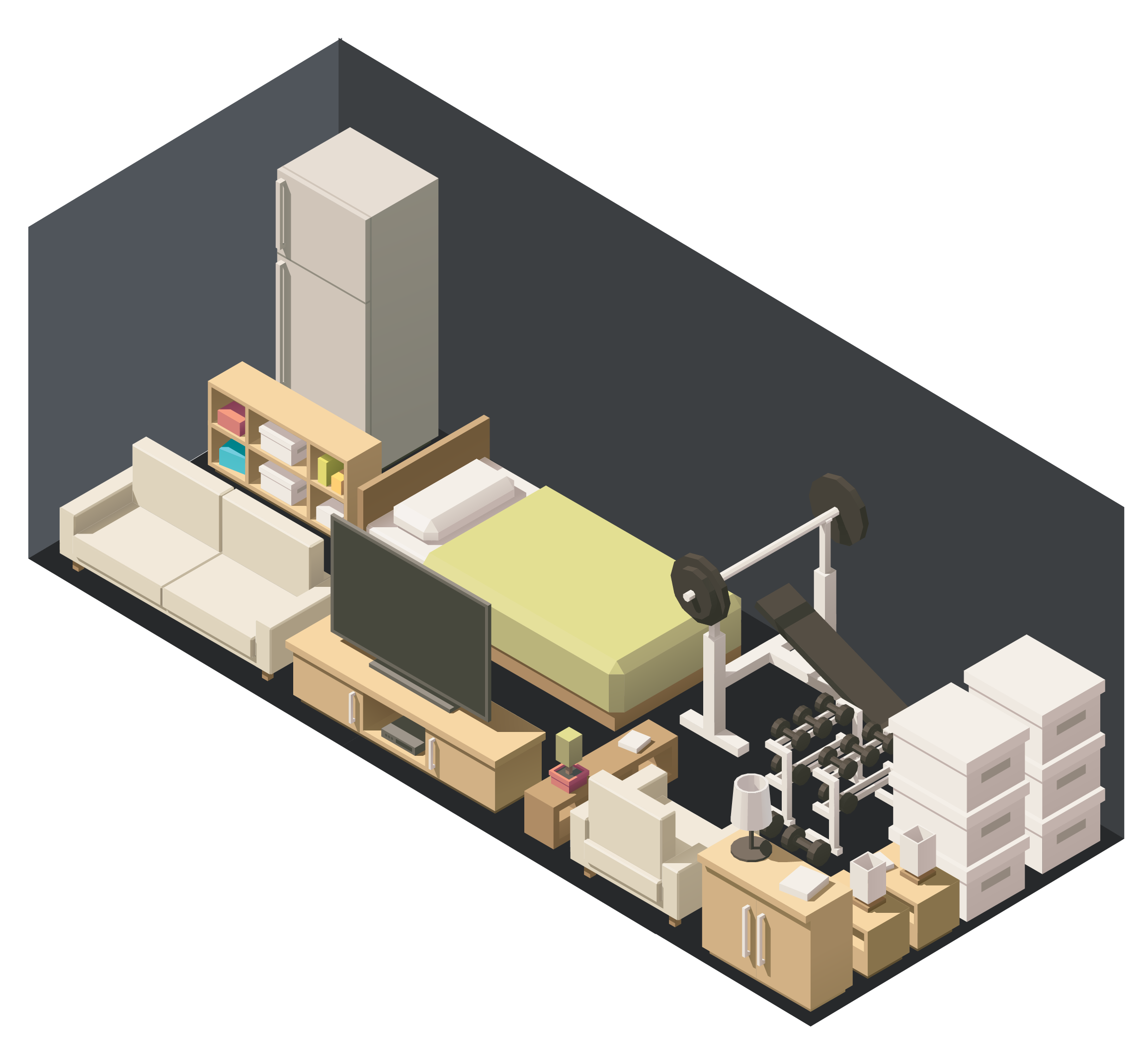 10x25 Unit with no climate control