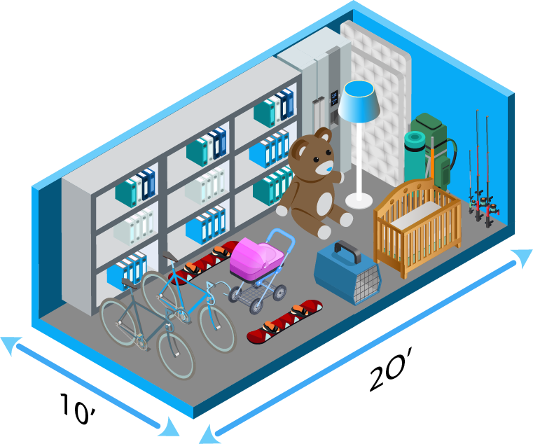 10x20 storage