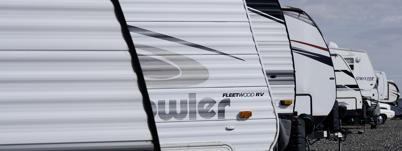 view of campers and rvs